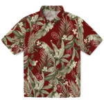 Oklahoma Sooners Hawaiian Shirt – Palm Leaves