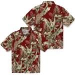 Oklahoma Sooners Hawaiian Shirt – Palm Leaves