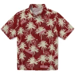 Oklahoma Sooners Hawaiian Shirt – Palm Tree Motif
