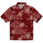 Oklahoma Sooners Hawaiian Shirt – Wave Palm