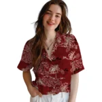 Oklahoma Sooners Hawaiian Shirt – Wave Palm