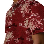 Oklahoma Sooners Hawaiian Shirt – Wave Palm