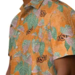 Oklahoma State Cowboys Hawaiian Shirt – Anthurium Overlay