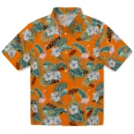 Oklahoma State Cowboys Hawaiian Shirt – Flamingo and Hibiscus