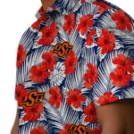 Oklahoma State Cowboys Hawaiian Shirt – Hibiscus Fiesta
