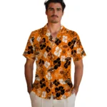 Oklahoma State Cowboys Hawaiian Shirt – Hibiscus Flower Design