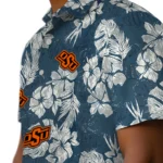 Oklahoma State Cowboys Hawaiian Shirt – Hibiscus Flowers