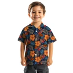 Oklahoma State Cowboys Hawaiian Shirt – Hibiscus Foliage