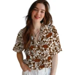 Oklahoma State Cowboys Hawaiian Shirt – Hibiscus Motif