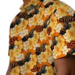 Oklahoma State Cowboys Hawaiian Shirt – Hibiscus Tropics