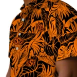 Oklahoma State Cowboys Hawaiian Shirt – Monstera Layer