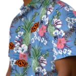 Oklahoma State Cowboys Hawaiian Shirt – Pineapple Bouquet