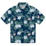 Old Dominion Monarchs Hawaiian Shirt – Flamingo and Hibiscus