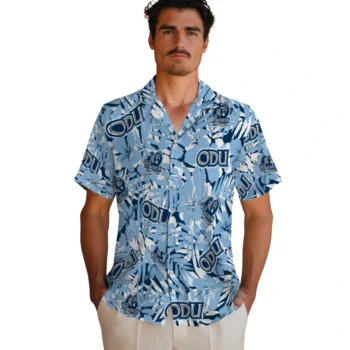 old dominion monarchs hibiscus overlay hawaiian shirts fashion forward