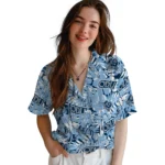 Old Dominion Monarchs Hawaiian Shirt – Hibiscus Overlay