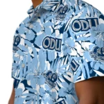 Old Dominion Monarchs Hawaiian Shirt – Hibiscus Overlay
