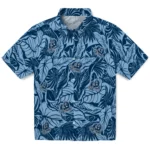 Old Dominion Monarchs Hawaiian Shirt – Monstera Layer