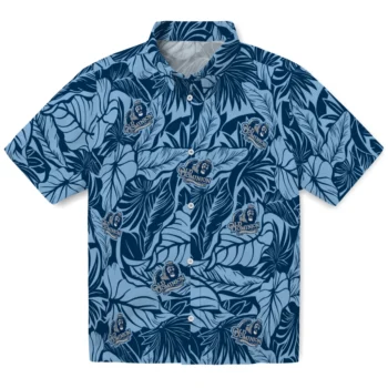 old dominion monarchs monstera layer blue hawaiian shirts best selling