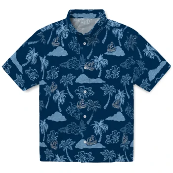 old dominion monarchs palm and clouds blue hawaiian shirts best selling