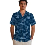 Old Dominion Monarchs Hawaiian Shirt – Palm And Clouds