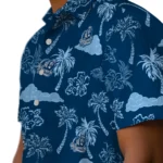 Old Dominion Monarchs Hawaiian Shirt – Palm And Clouds
