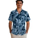 Old Dominion Monarchs Hawaiian Shirt – Palm Leaves