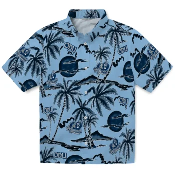 old dominion monarchs palm sunset hawaiian shirts best selling