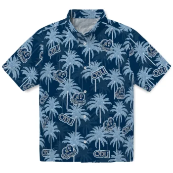 old dominion monarchs palm grove blue hawaiian shirts best selling