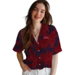 Ole Miss Rebels Hawaiian Shirt – 50th State Flower