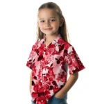 Ole Miss Rebels Hawaiian Shirt – Hibiscus Arrangement