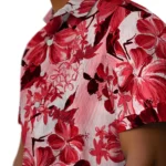 Ole Miss Rebels Hawaiian Shirt – Hibiscus Arrangement
