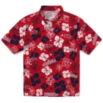 Ole Miss Rebels Hawaiian Shirt – Hibiscus Flower Design