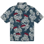 Ole Miss Rebels Hawaiian Shirt – Hibiscus Flowers