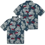 Ole Miss Rebels Hawaiian Shirt – Hibiscus Flowers