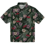 Ole Miss Rebels Hawaiian Shirt – Hibiscus Leaves Pattern