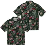 Ole Miss Rebels Hawaiian Shirt – Hibiscus Leaves Pattern