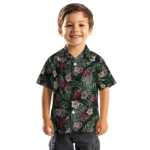 Ole Miss Rebels Hawaiian Shirt – Hibiscus Leaves Pattern