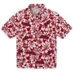 Ole Miss Rebels Hawaiian Shirt – Hibiscus Motif