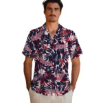 Ole Miss Rebels Hawaiian Shirt – Hibiscus Overlay
