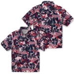Ole Miss Rebels Hawaiian Shirt – Hibiscus Overlay