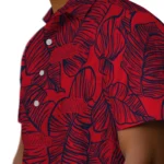 Ole Miss Rebels Hawaiian Shirt – Leaf Outline
