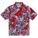 Ole Miss Rebels Hawaiian Shirt – Palm Leaves