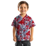 Ole Miss Rebels Hawaiian Shirt – Palm Leaves