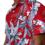 Ole Miss Rebels Hawaiian Shirt – Palm Leaves