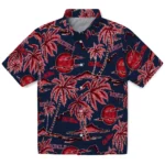 Ole Miss Rebels Hawaiian Shirt – Palm Sunset