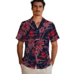 Ole Miss Rebels Hawaiian Shirt – Palm Sunset
