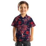Ole Miss Rebels Hawaiian Shirt – Palm Sunset