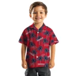 Ole Miss Rebels Hawaiian Shirt – Palm Tree Motif
