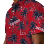 Ole Miss Rebels Hawaiian Shirt – Palm Tree Motif
