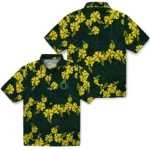 Oregon Ducks Hawaiian Shirt – 50th State Flower